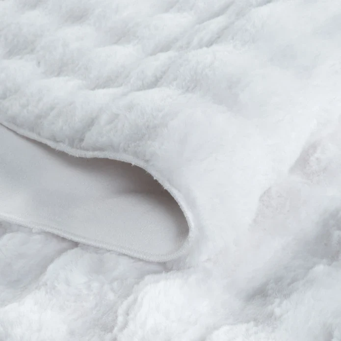 Tapis en Cachemire 7/24 Cosy Premium Bubble Blanc 100x150 cm - Image 3