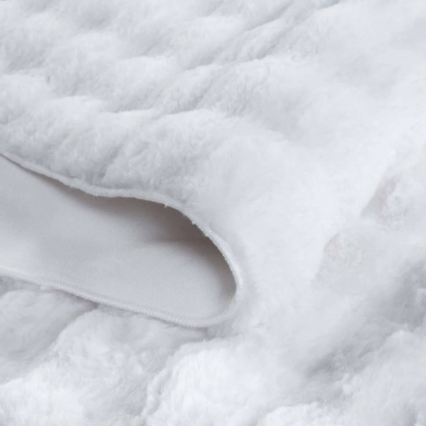 Tapis en Cachemire 7/24 Cosy Premium Bubble Blanc 80x150 cm - Image 3
