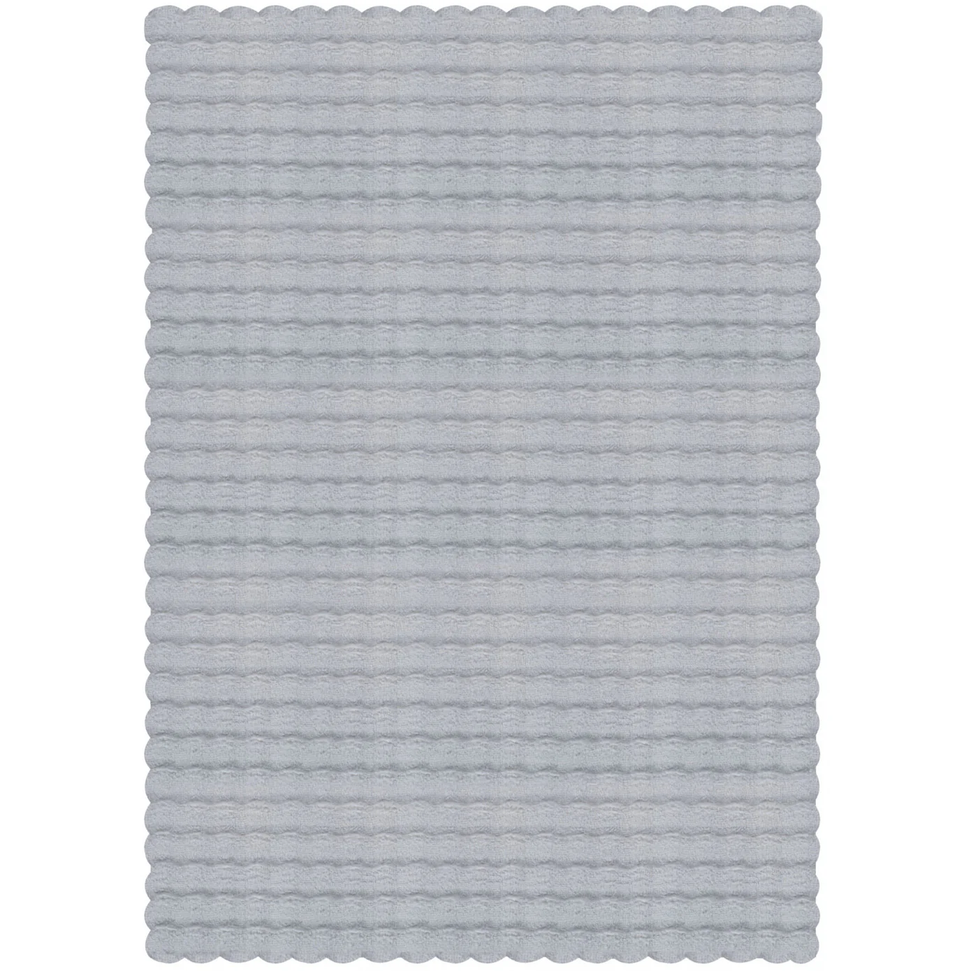 Tapis en Cachemire 7/24 Cosy Premium Bubble Gris Clair 100x150 cm - Image 2