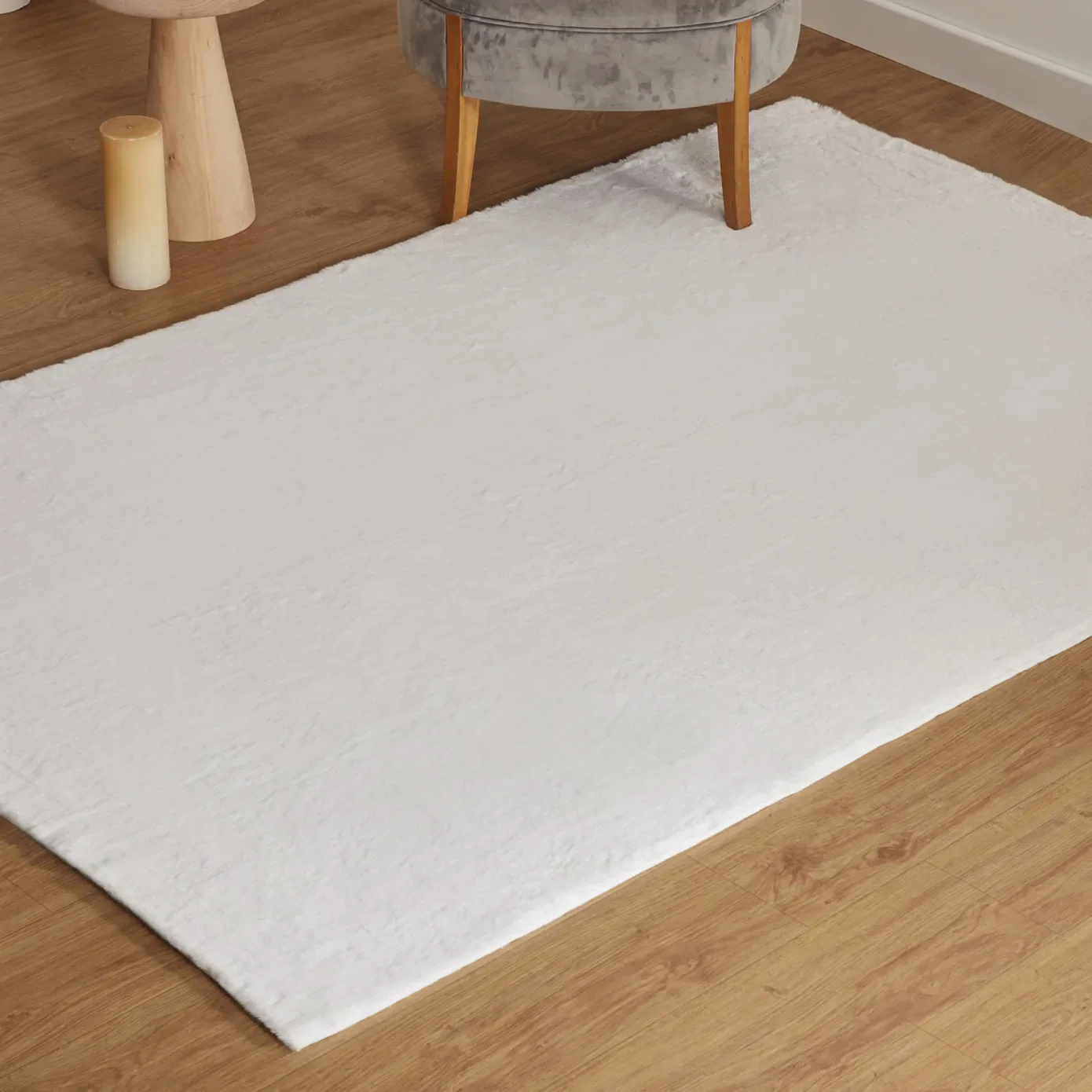 Tapis Kaşmir Halı 7/24 Cosy Premium blanc, 120x180 cm - Image 2