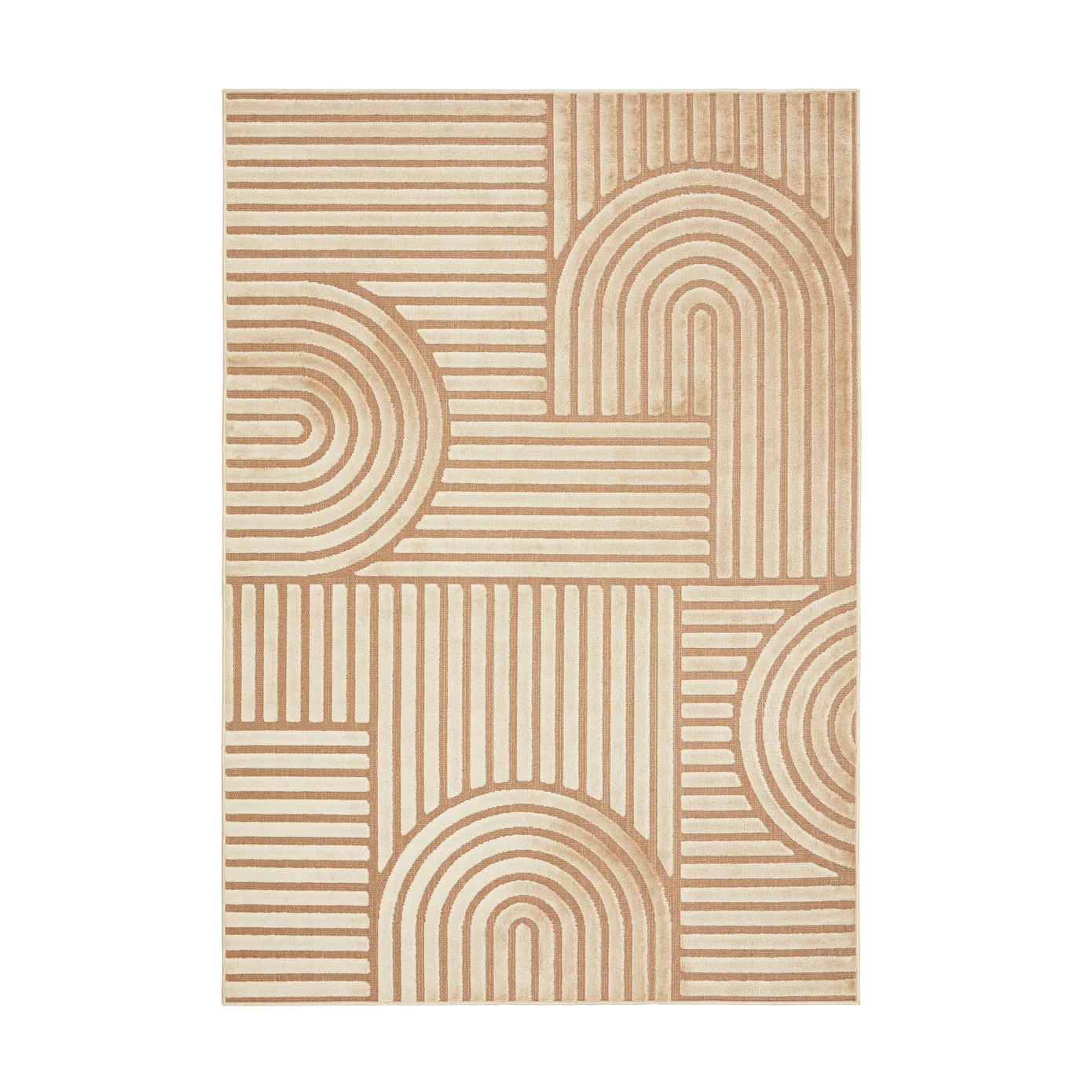 Tapis Kaşmir Halı 7/24 Scandinave Thor beige, 120x180 cm
