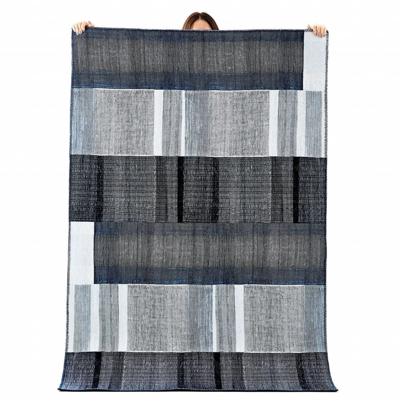 Tapis Kasmır Halı Décoratif Art Trend, Profond Bleu 80X150 - Image 3