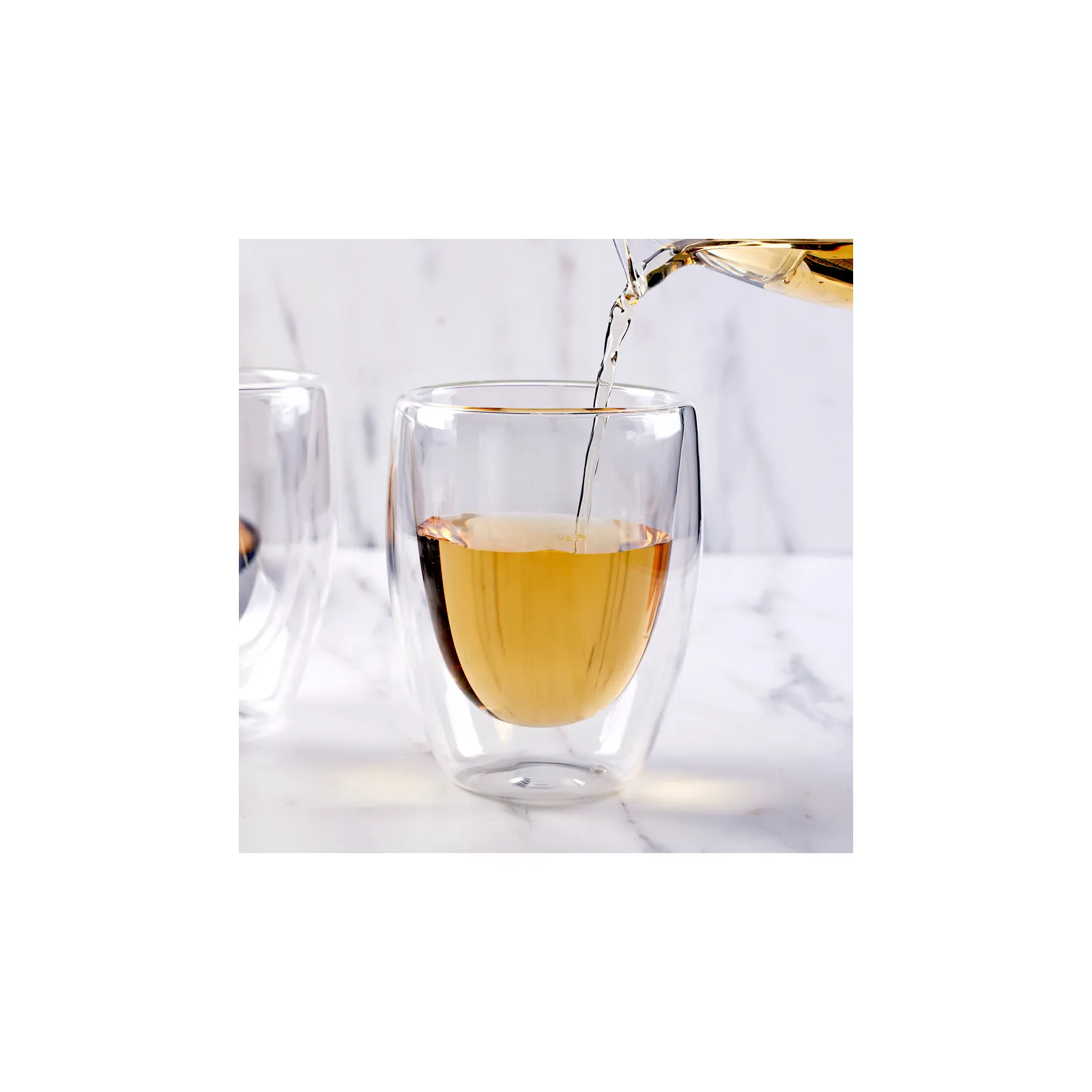 Tasses Karaca à double paroi en verre borosilicate pour 2 personnes, 150 ml - Image 4