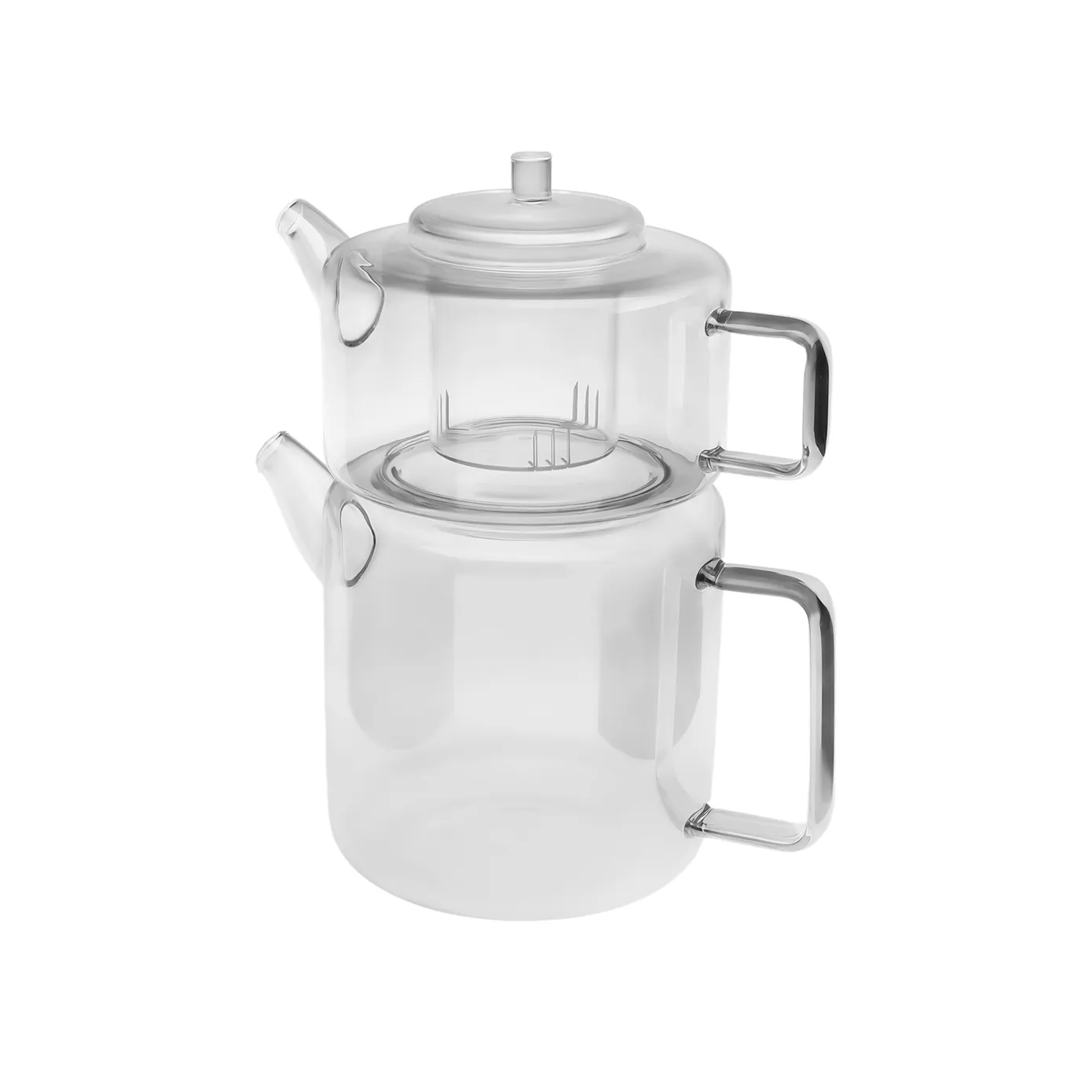 Théière en verre borosilicate Karaca Flat - Image 3