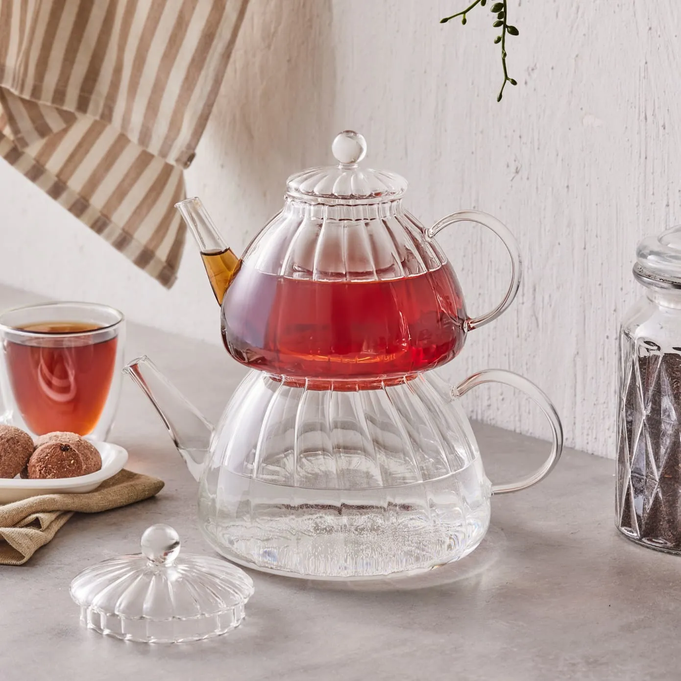 Théière et bouilloire Karaca Lori en verre - Image 3