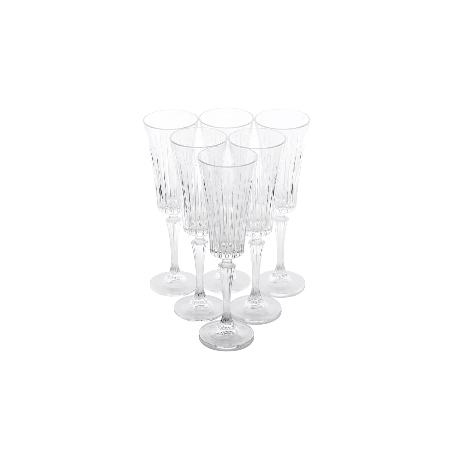 Verre à champagne Rcr Timeless 6 pièces, 210 ml - Image 4