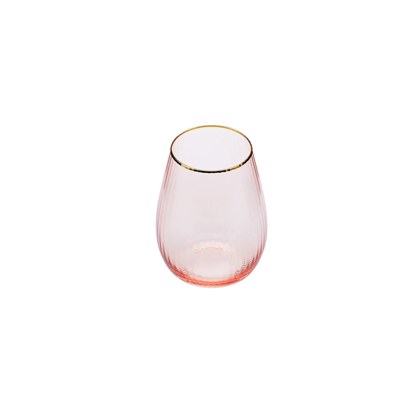 Verre à eau Karaca Gemma, 550 ml, couleur saumon - Image 3