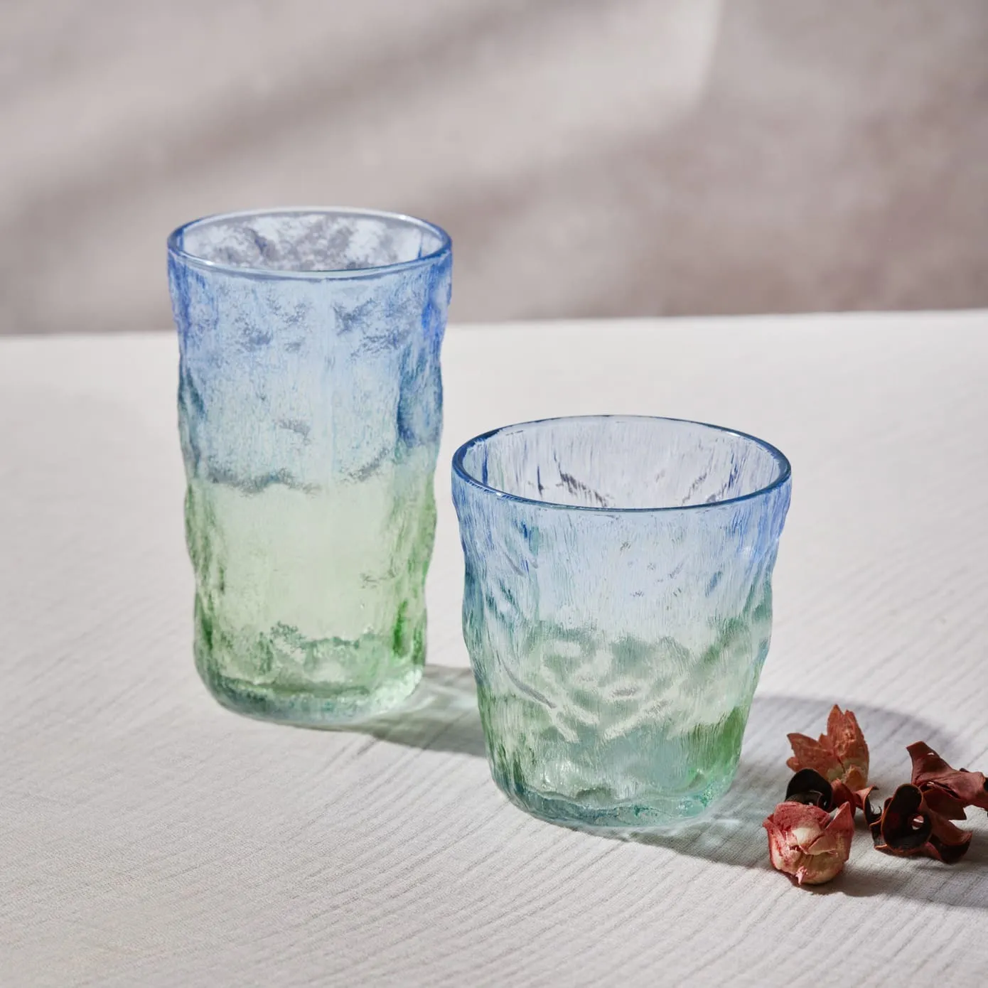 Verre à eau Karaca Glacier, 287 ml, bleu vert - Image 5