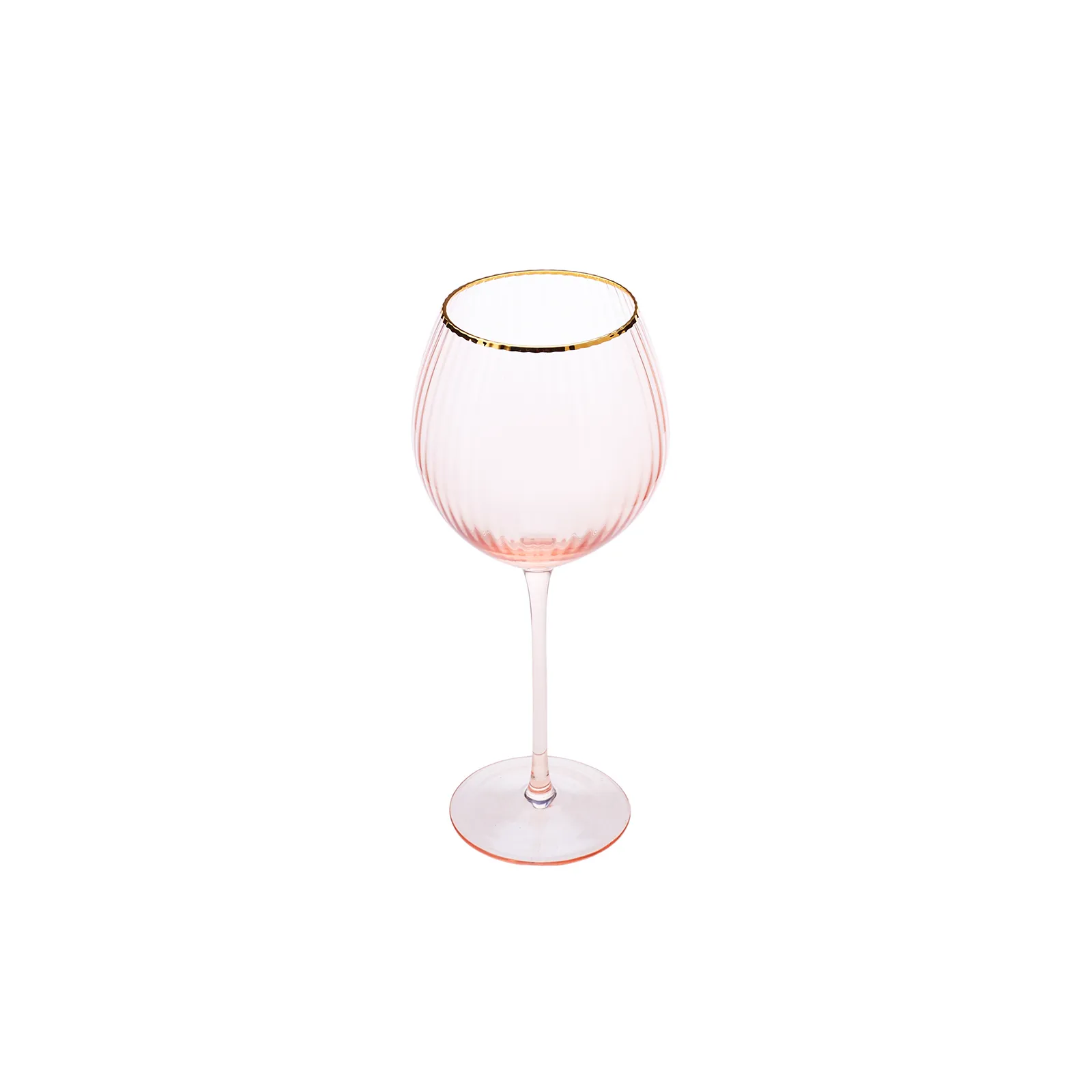 Verre à pied Karaca Gemma, 480 ml, couleur saumon - Image 3