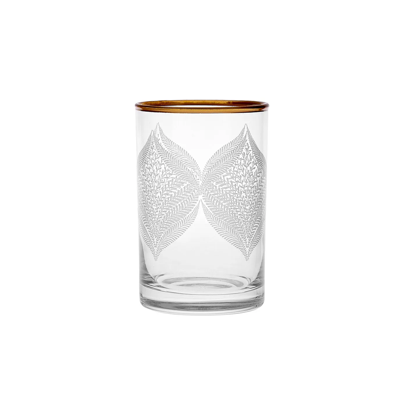 Verres à eau pour café turc Karaca Defne 6 pièces, or - Image 4